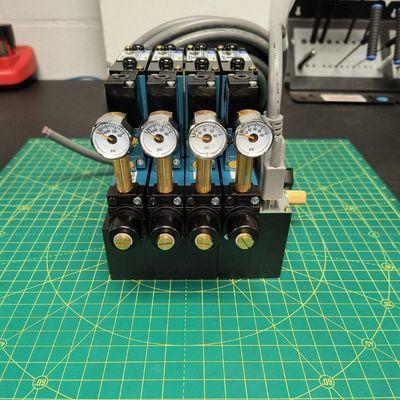 Independent Pressure Control Per Station Independent Pressure Control Per Station
