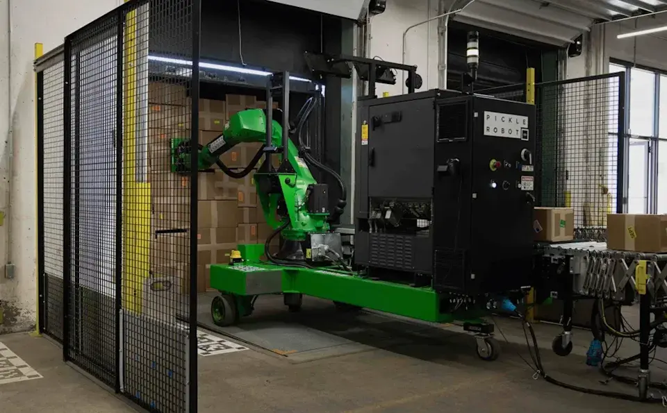 UPS Truck-Unloading Robots
